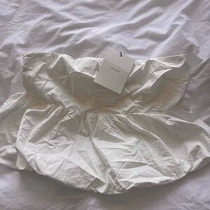 NWT DISSH bubble hem tube top